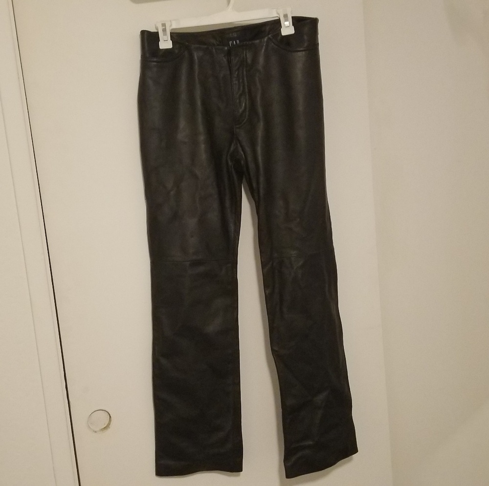 GAP Leather Pants Size 10